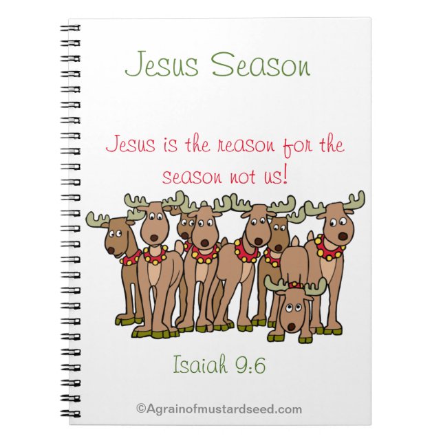 Jesus Season Notebook (Front)