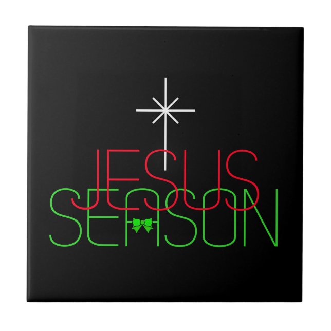 Jesus Season Tile (Front)