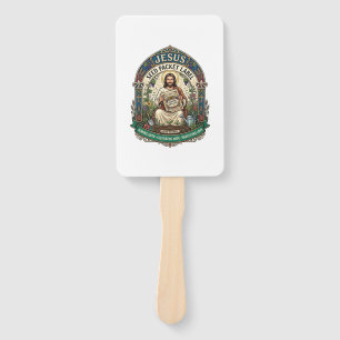 Jesus Seed Packet Label Jesus Seed Packet Christia Hand Fan