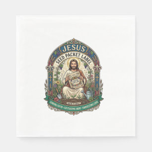 Jesus Seed Packet Label Jesus Seed Packet Christia Napkin