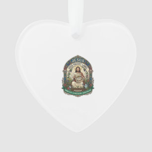 Jesus Seed Packet Label Jesus Seed Packet Christia Ornament