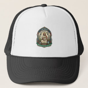 Jesus Seed Packet Label Jesus Seed Packet Christia Trucker Hat