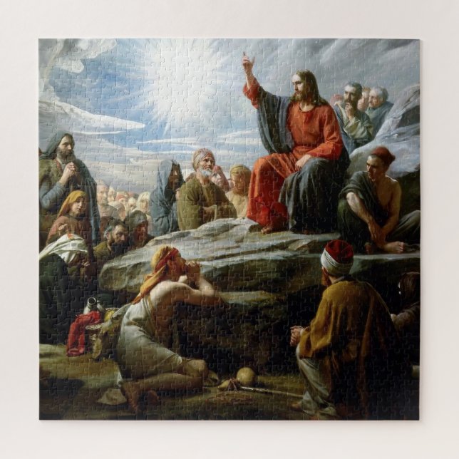 Jesus, Sermon on the Mountm, Jigsaw Puzzle (Vertical)