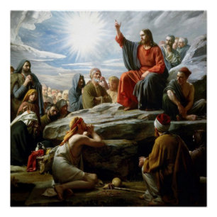 Jesus, Sermon on the Mountm, Poster