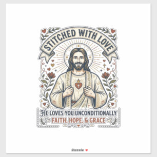 Jesus Sewing Quilting Shirt Christian Graphic_1