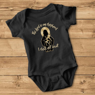 Jesus Shepherd Baby Bodysuit