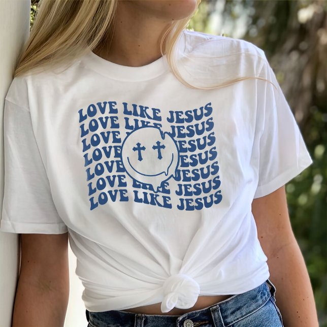 Jesus Shirt, Love Like Jesus Shirt, Trendy T-Shirt (Creator Uploaded)