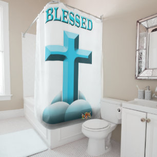 Jesus Shower Curtain