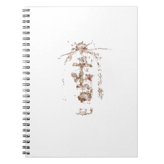 Jesus Shroud Of Turin Holy Face Of Jesus  Notebook