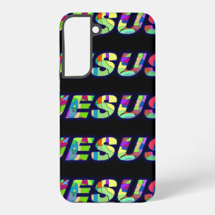 Jesus Sign In Multi Colours Samsung Galaxy Case