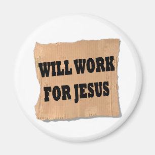 Jesus Sign (Magnet) Magnet