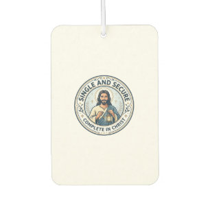 Jesus Singleness Waiting Season Shirt Faith Based Car Air Freshener