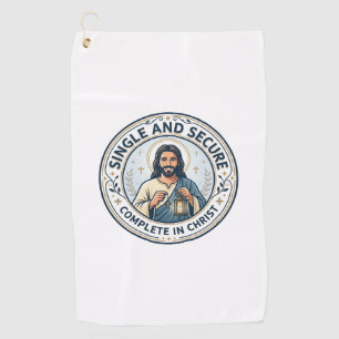 Jesus Singleness Waiting Season Shirt Faith Based Golf Towel
