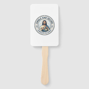 Jesus Singleness Waiting Season Shirt Faith Based  Hand Fan
