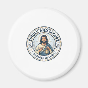 Jesus Singleness Waiting Season Shirt Faith Based Magnet