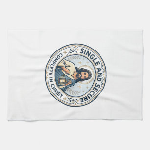 Jesus Singleness Waiting Season Shirt Faith Based Tea Towel