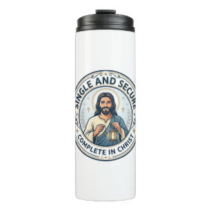 Jesus Singleness Waiting Season Shirt Faith Based Thermal Tumbler