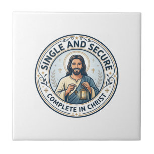 Jesus Singleness Waiting Season Shirt Faith Based Tile