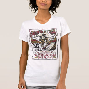 Jesus Skate Longboard Shirt Christian