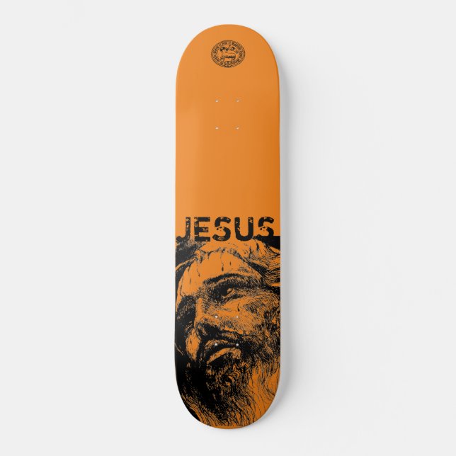 JESUS - Skateboard, 8 1/8" Deck Skateboard (Front)