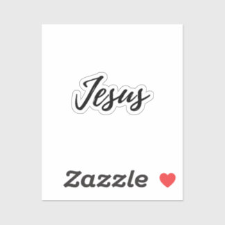 Jesus - small sticker