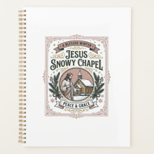 Jesus Snowy Chapel Jesus Snowy Chapel Christian Fa Planner