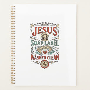 Jesus Soap Label Washed Clean Jesus Soap Washed Cl Planner
