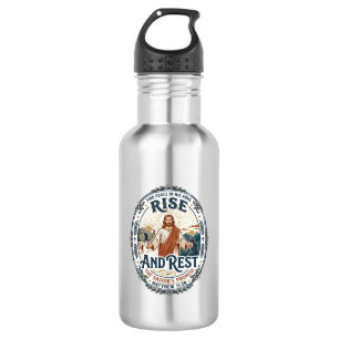 Jesus Sourdough Bread Community Shirt Faith Based 532 Ml Water Bottle