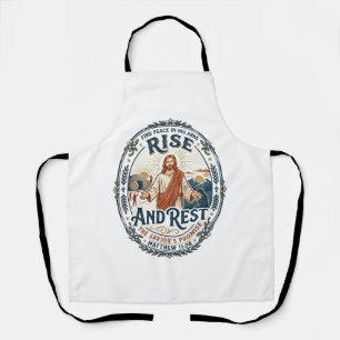 Jesus Sourdough Bread Community Shirt Faith Based  Apron