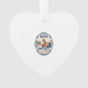 Jesus Sourdough Bread Community Shirt Faith Based Ornament