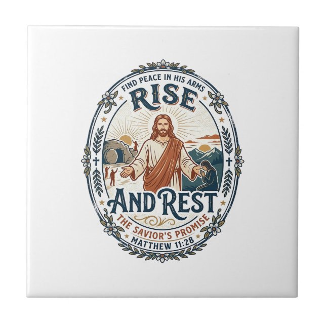 Jesus Sourdough Bread Community Shirt Faith Based  Tile (Front)