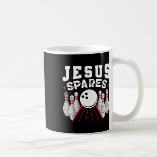 Jesus Spares Funny Christian Bowling Coffee Mug