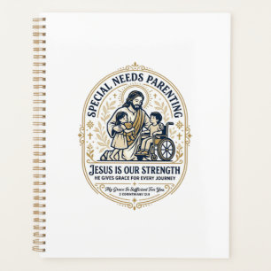 Jesus Special Needs Parenting Shirt Faith Based De Planner