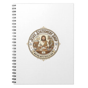 Jesus Stationery Shop Jesus Stationery Shop Christ Notebook
