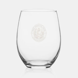 Jesus Stationery Shop Jesus Stationery Shop Christ Stemless Wine Glass