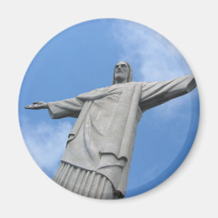 jesus statue magnet