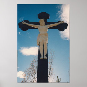 Jesus Statue Poster