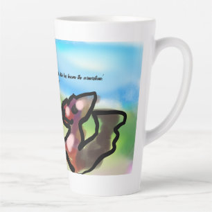 jesus stone latte mug