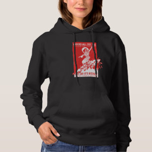 Jesus Surfing Christian Quote Funny Christians Hoodie