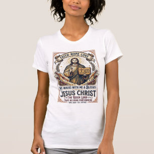 Jesus Surfing T-Shirt Inspirational Faith