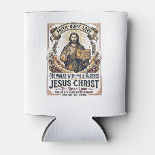 Jesus Surfing T-Shirt Inspirational Faith Can Cooler