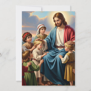 Jesus Surrounded by Children