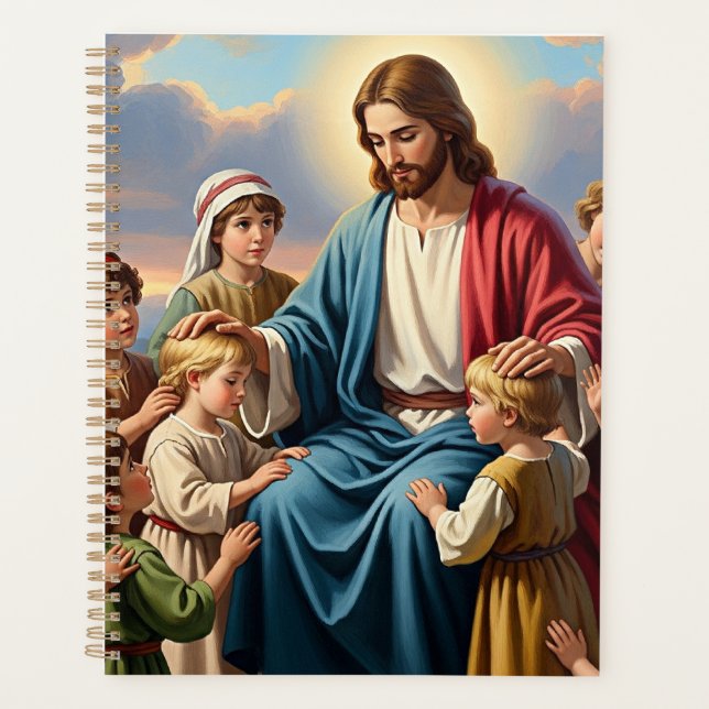 Jesus Surrounded by Children Planner (Front)