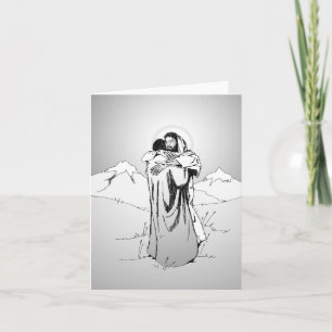 Jesus sympathy card