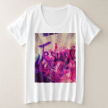 Jesus T-shirt Plus Size
