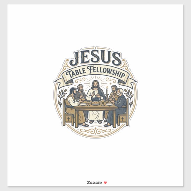 Jesus Table Fellowship Jesus Table Fellowship Chri (Sheet)