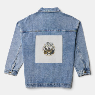 Jesus Table Fellowship Jesus Table Fellowship Chri Denim Jacket