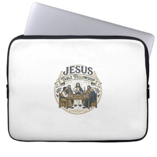 Jesus Table Fellowship Jesus Table Fellowship Chri Laptop Sleeve