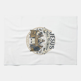 Jesus Table Fellowship Jesus Table Fellowship Chri Tea Towel