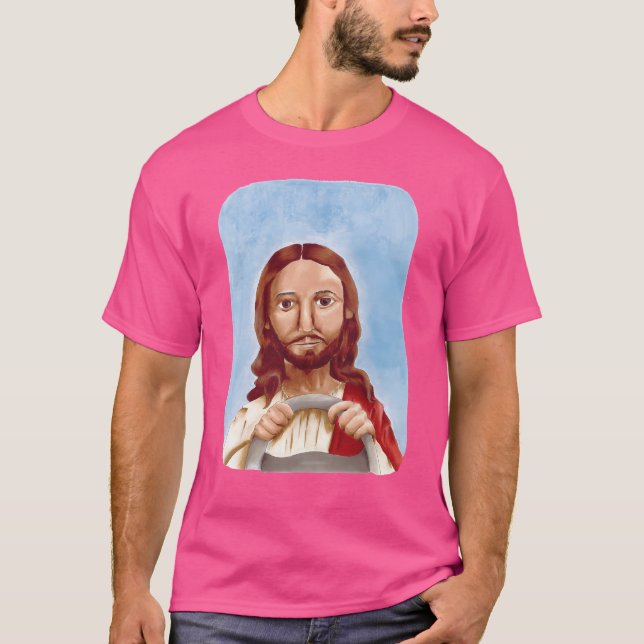 Jesus Take The Wheel T-Shirt (Front)